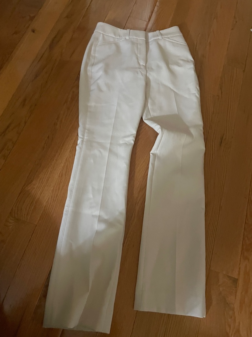 WHBM cream trousers